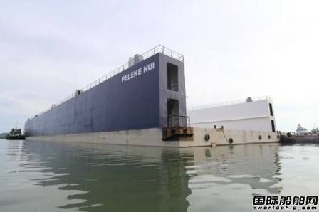 可使用200年！東南亞建造最大混凝土浮船塢