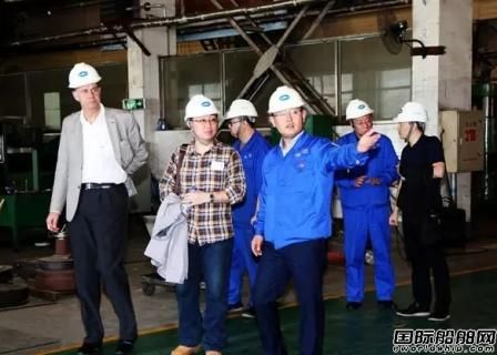 大連船閥和COYARD公司洽談合作事宜