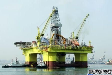中海油服一座半潛式鉆井平臺獲得新租約