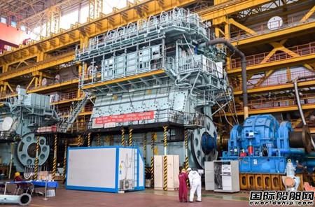 大連船柴成功交驗新型7G80ME-C9.5主機(jī)