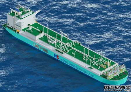 滬東中華將建國內(nèi)首艘大型LNG-FSRU