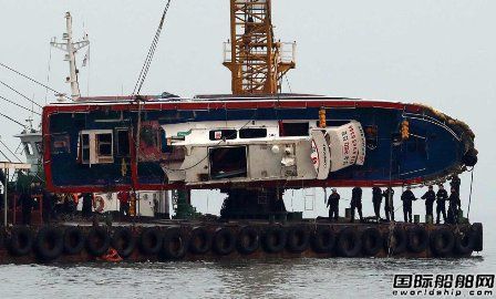 韓國附近海域兩船相撞致13人喪生