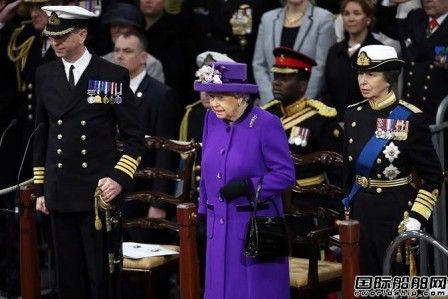 英國皇家海軍伊麗莎白女王號航母服役
