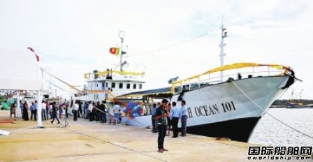紫順船業(yè)交付兩艘金槍魚釣魚船