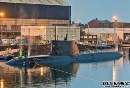 英國海軍“Audacious”號攻擊核潛完成首次下潛