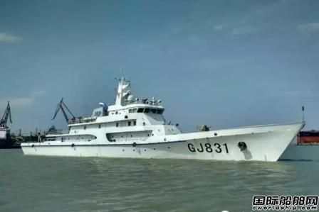 七O一所設計三沙交通船首航成功
