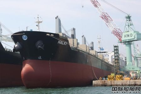 日本船企1月接單量超過韓國
