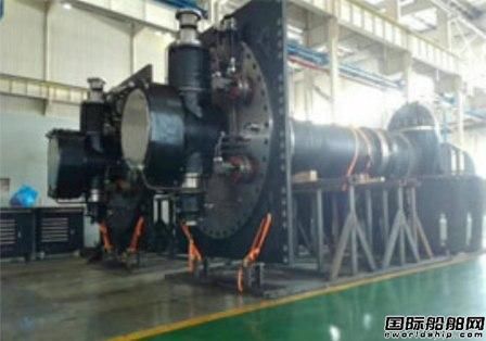 南高精5000噸新型鋪纜船舵槳通過工廠驗(yàn)收