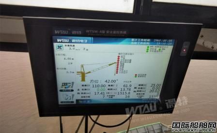 舟山港綜合保稅區(qū)碼頭完成碼頭門座機安全改造