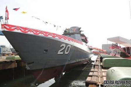 ST Marine下水一艘新加坡濱海任務(wù)艦
