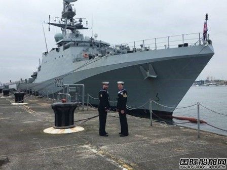 英國皇家海軍下一代海上巡邏艇“Forth”號下水