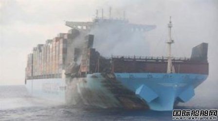 馬士基事故船“Maersk Honam”輪抵達(dá)杰貝阿里錨地