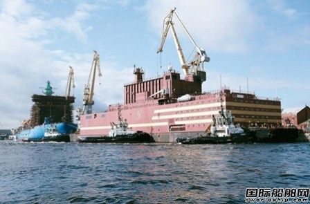 世界首座浮式核電站出海啟航