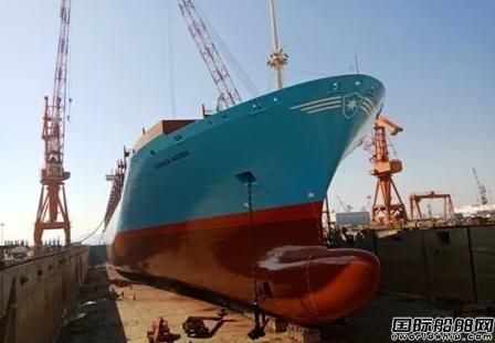 大船船務(wù)圓滿完成馬士基“格納”號(hào)特涂工程