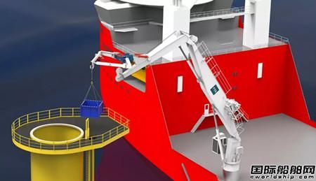 ULSTEIN與TTS合作3D動態(tài)補償吊機