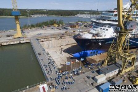 Meyer Turku建造“New Mein Schiff 2”號郵輪下水