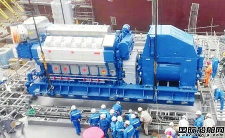 “雪龍2”號(hào)破冰船發(fā)電機(jī)組順利安裝到位