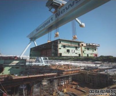 美國“約翰.肯尼迪”號(hào)航母建造完工過半