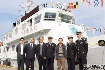武船院設(shè)計“中國漁政33026”正式交船