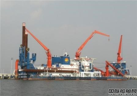 中國建造世界最大絞吸挖泥船“新海旭”起航