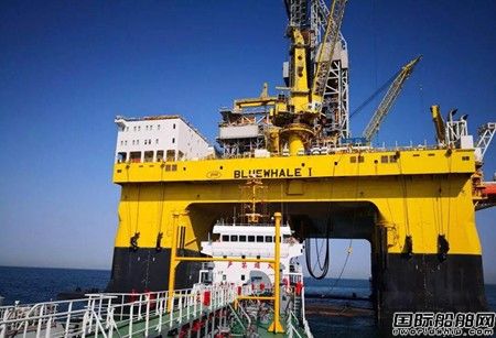 中石化燃料油為“藍鯨1號”加注低硫燃料油
