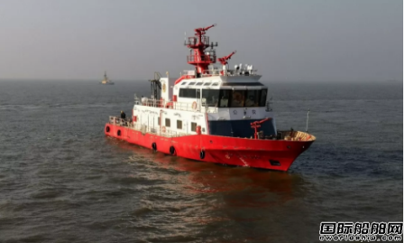 海新船務(wù)建造200噸級(jí)消防船完成試航