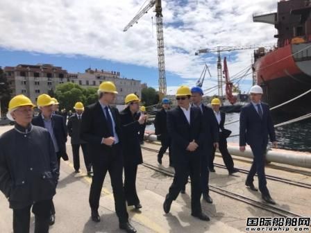 中船重工將派代表團(tuán)赴克羅地亞深入考察船廠