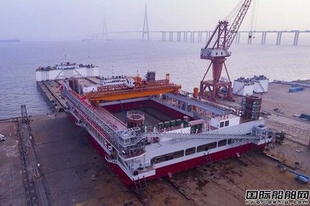 河鋼舞鋼助力振華重工建造世界最大碎石整平船