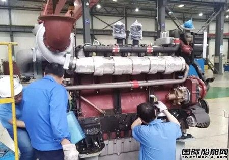 河柴交付首臺自主品牌CHD622L6柴油機
