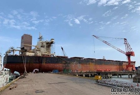 龍山船廠為H-Line首艘安裝脫硫裝置船舶完工開航
