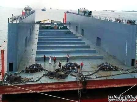 中船重工尼日利亞船廠5000噸舉力浮船塢投入運(yùn)營