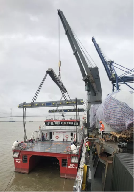 信昌機器助力英輝南方建造英國新型風電運維船
