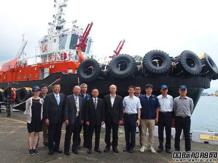 中信造船交付2艘5000匹馬力拖船