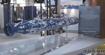 美國海軍Knifefish水下無人潛航器計劃獲批