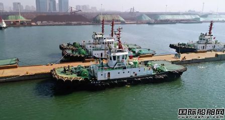 港達(dá)船舶交付日照港一艘6000馬力拖輪