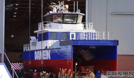歐倫船業(yè)建造達門海上風電運維船年底將交付