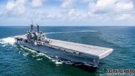 HHI完成“Tripoli”號兩棲攻擊艦驗收試驗