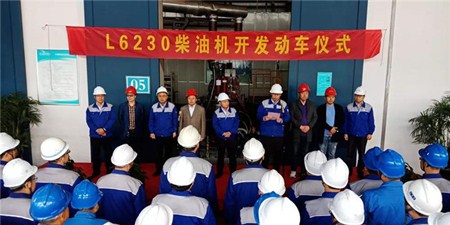 淄柴新機(jī)型L6230柴油機(jī)成功動(dòng)車