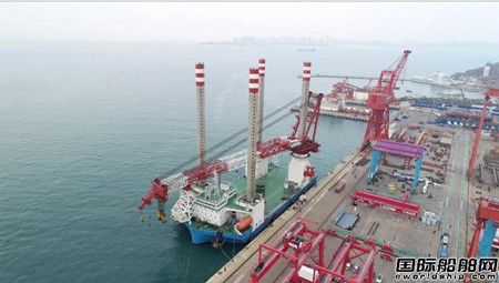 海西重機(jī)交付國內(nèi)首座最大自航自升式風(fēng)電安裝平臺