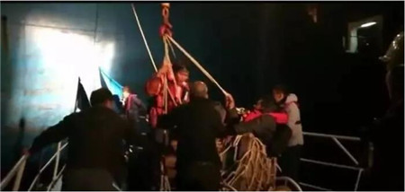 一船閩粵交界水域遇險10名緬甸籍船員成功獲救