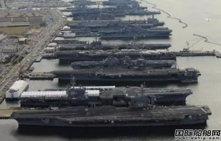 美國(guó)海軍噩耗！4家船廠遭“疫”重?fù)裘媾R停擺