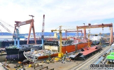 韓國三大船企前5個(gè)月接單量遠(yuǎn)低于預(yù)期