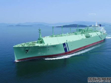 大宇造船交付BW LNG一艘17萬方LNG船