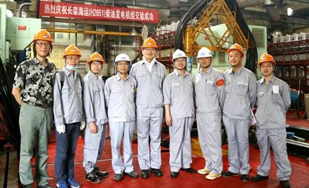 安柴3臺(tái)套6DK-26柴油發(fā)電機(jī)組通過對外交驗(yàn)