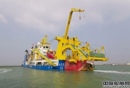“天鯤號”提前完成連云港吹填造陸任務正式“畢業(yè)”