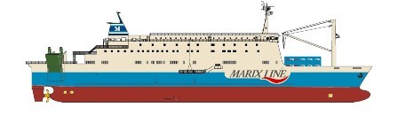 日本內(nèi)海造船獲Marix Line一艘客滾船訂單