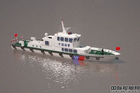 武漢理工船舶簽訂20米級內(nèi)河海事巡邏船設(shè)計(jì)合同