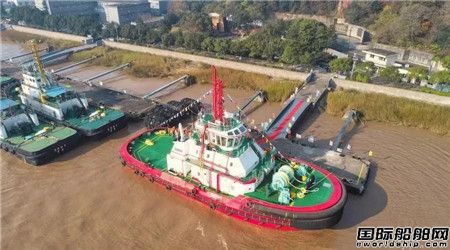 鎮(zhèn)江船廠建造拖輪入選年度國際十大開創(chuàng)性拖輪