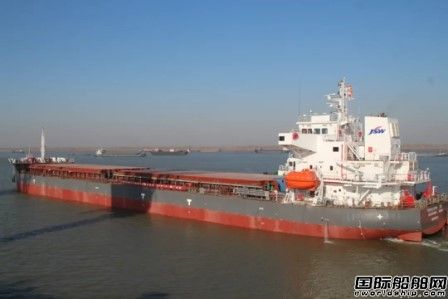 蕪湖造船10艘8000噸系列雜貨船完成整船全部建造