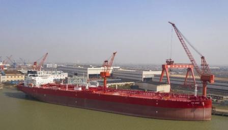 FSL Trust轉(zhuǎn)售揚州中遠海運重工2艘在建油船
